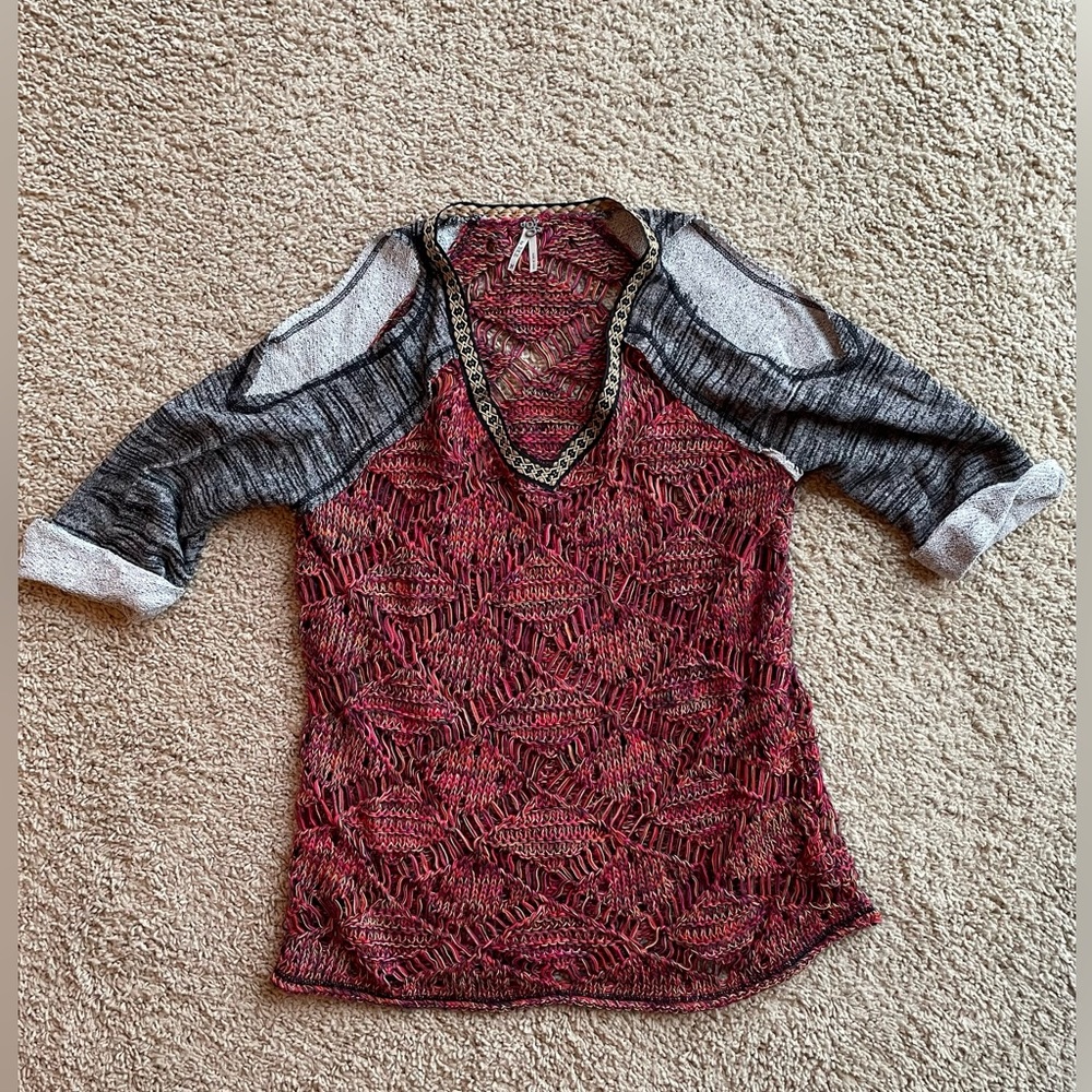 Cold Shoulder Sweater